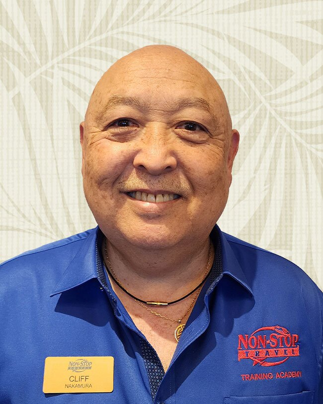 Non-Stop Travel Tour Manager Cliff Nakamura