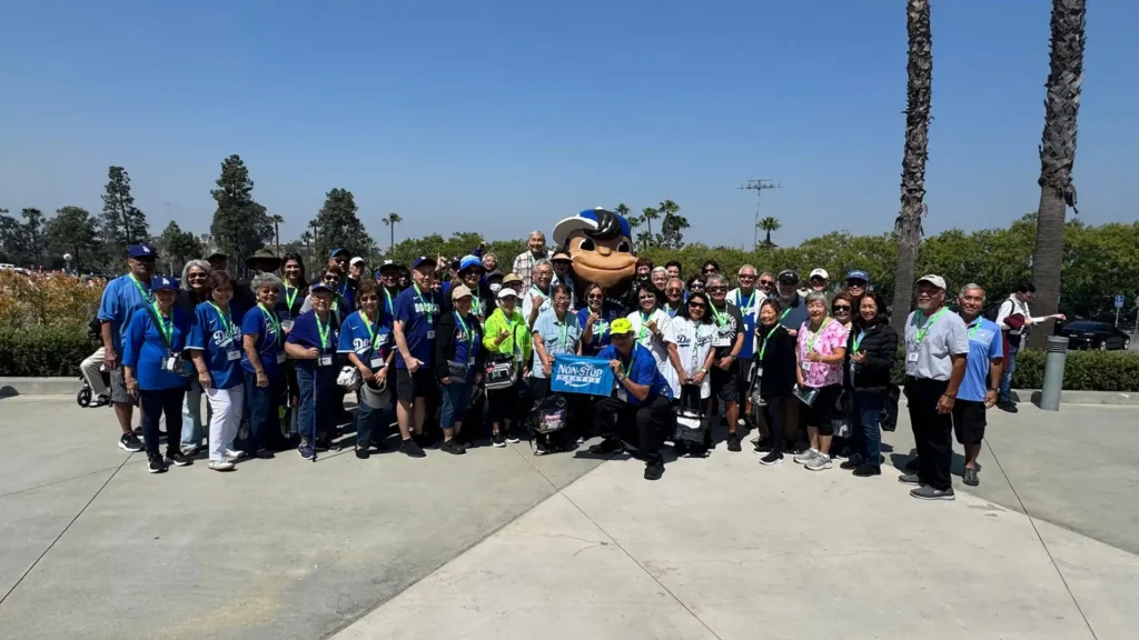 2026 UH Men’s Volleyball: NCAA Championship Tournament Tour group at Dodger Stadium in Los Angeles, California