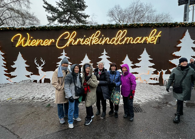 2 Rathansplatz Xmas Market in Vienna