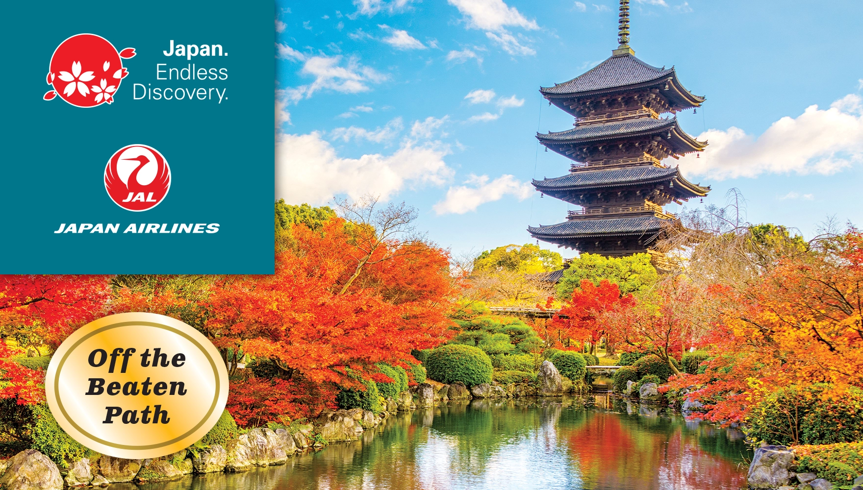 Off the Beaten Path: 2026 Fall Gourmet Onsen Meguri Discovery Tour #2, photo of Toji Temple's five-story pagoda in Kyoto