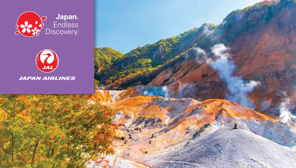 2026 Fall Hokkaido Highlights Plus Shopping Tour #2, photo of Jigokudani (Hell Valley) in Noboribetsu