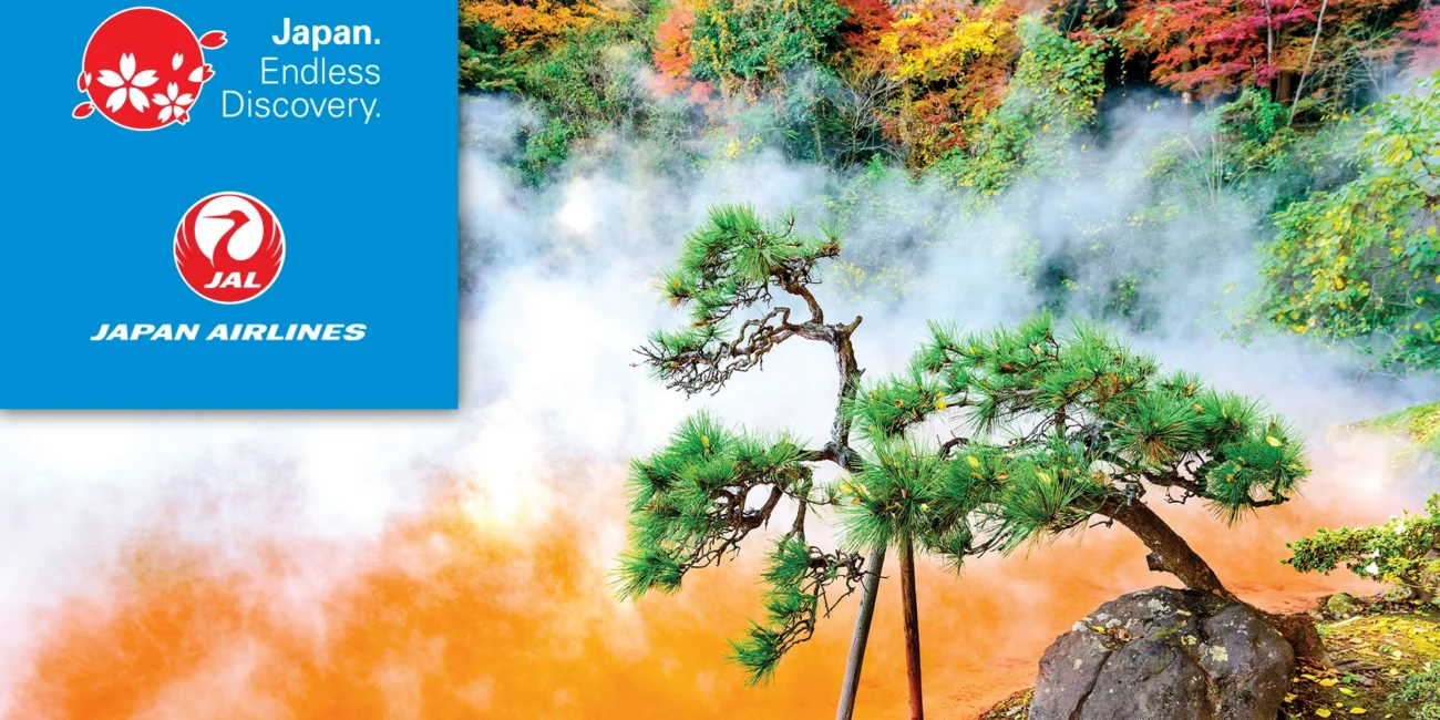 2026 Fall Treasures of Southern Japan Tour, photo of Chinoike Jigoku (“Blood Pond Hell”) in Beppu