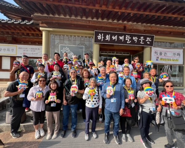 7 Andong holding our masks 7 Andong holding our masks