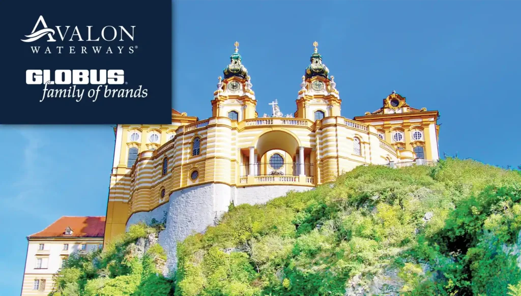 Photo of the Melk Abbey in Austria
