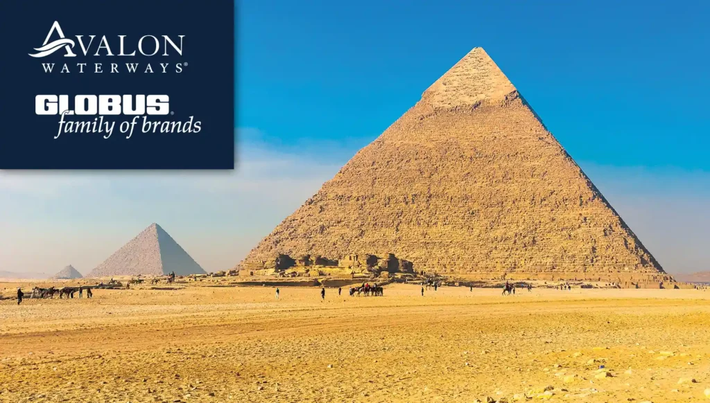 Photo of the pyramids in Egypt