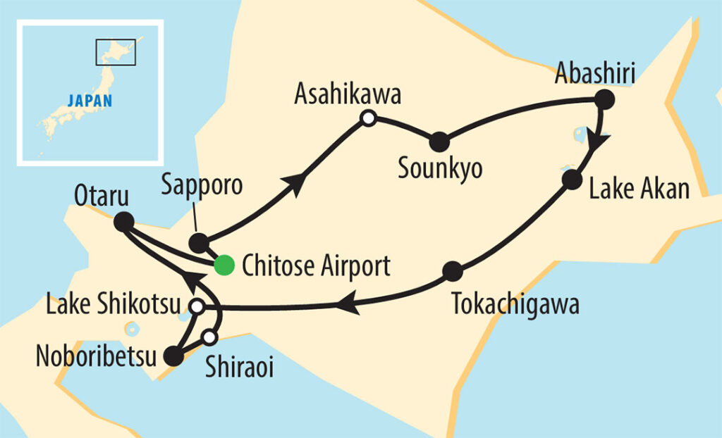 GrandHokkaidoSnowFestivalTour-Map