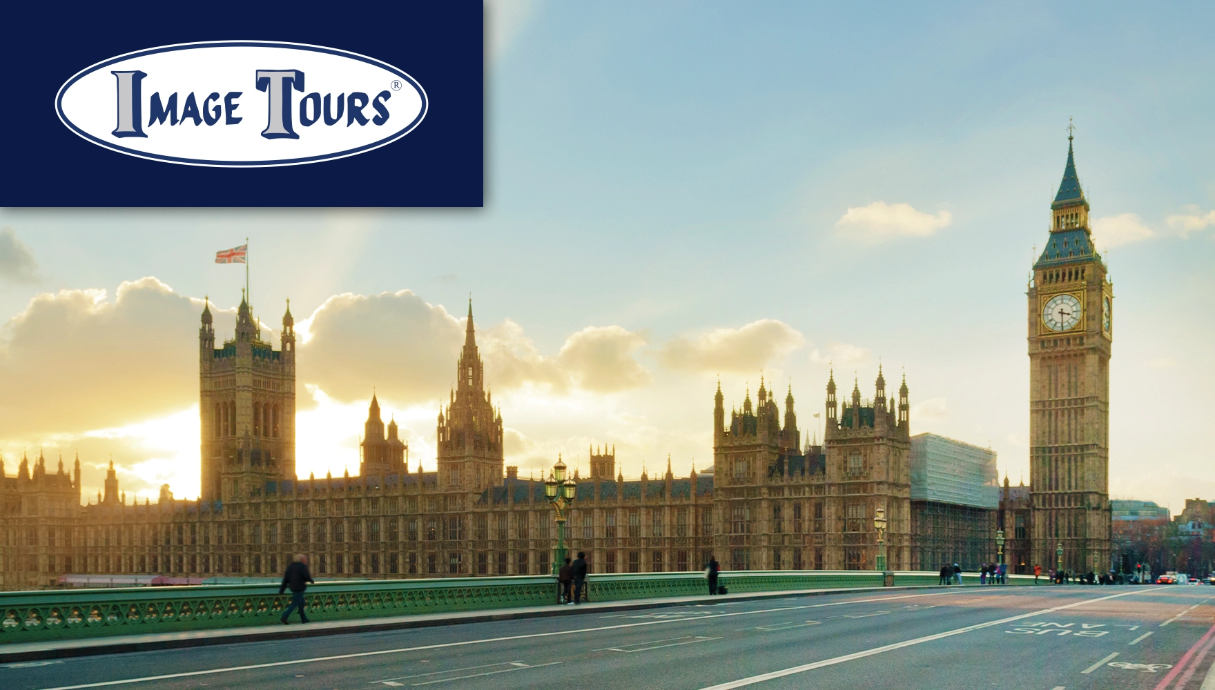 2026 Grand Heart of Europe Tour, photo of Big Ben at the Houses of Parliament, England.