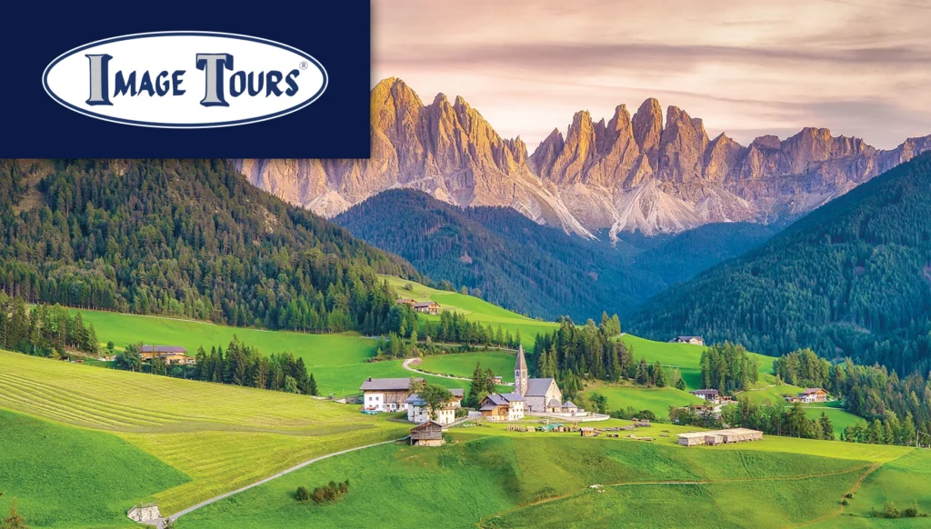 Photo of the Dolomite Mountains in Italy
