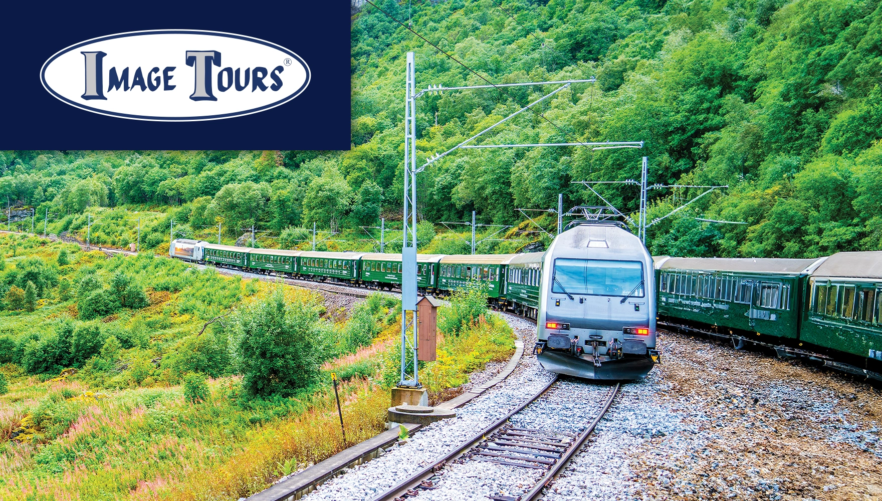 2026 Scandinavia & Baltic Highlights Tour, photo of the Flam Railway in Norway.