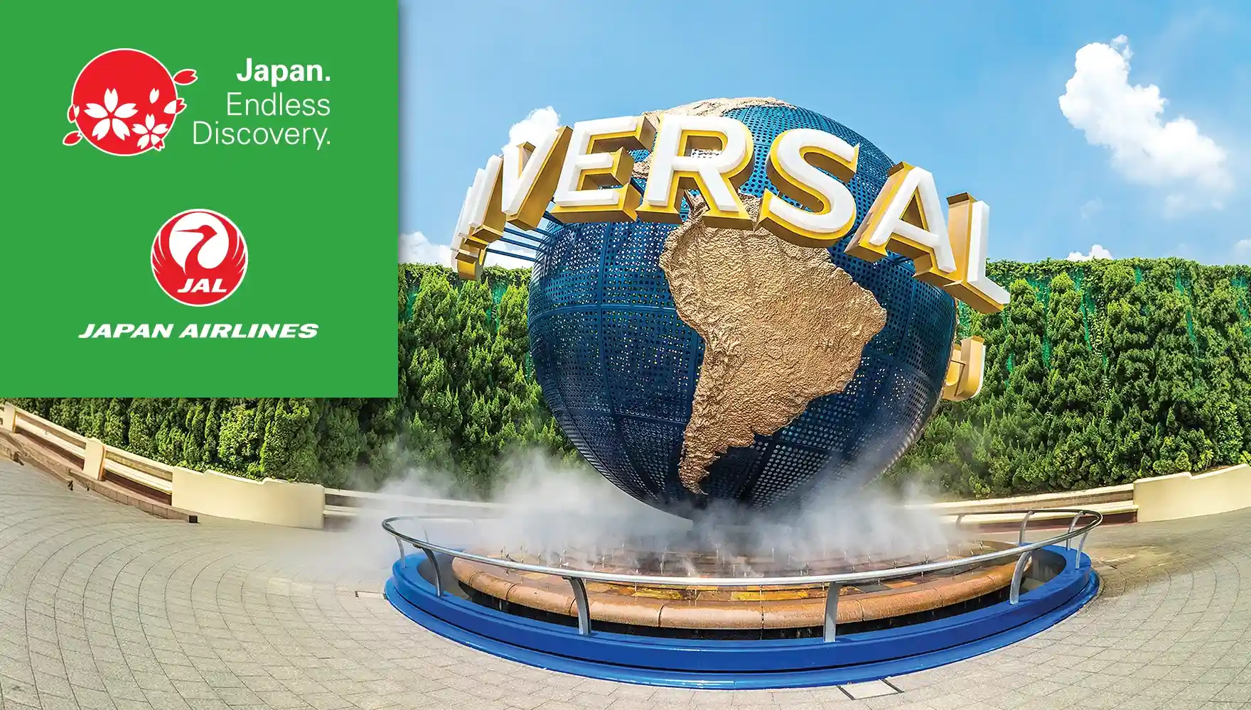 Photo of the Universal Studios globe