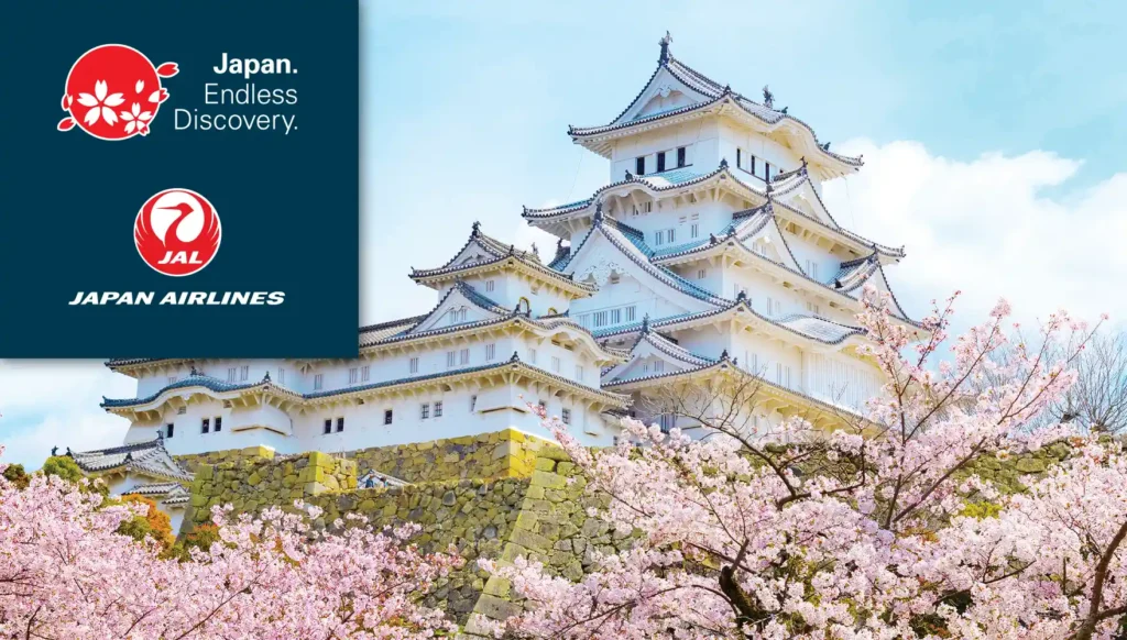 Himeji Castle Cherry Blossoms, Himeji, Japan | JNTO, Japan Airlines