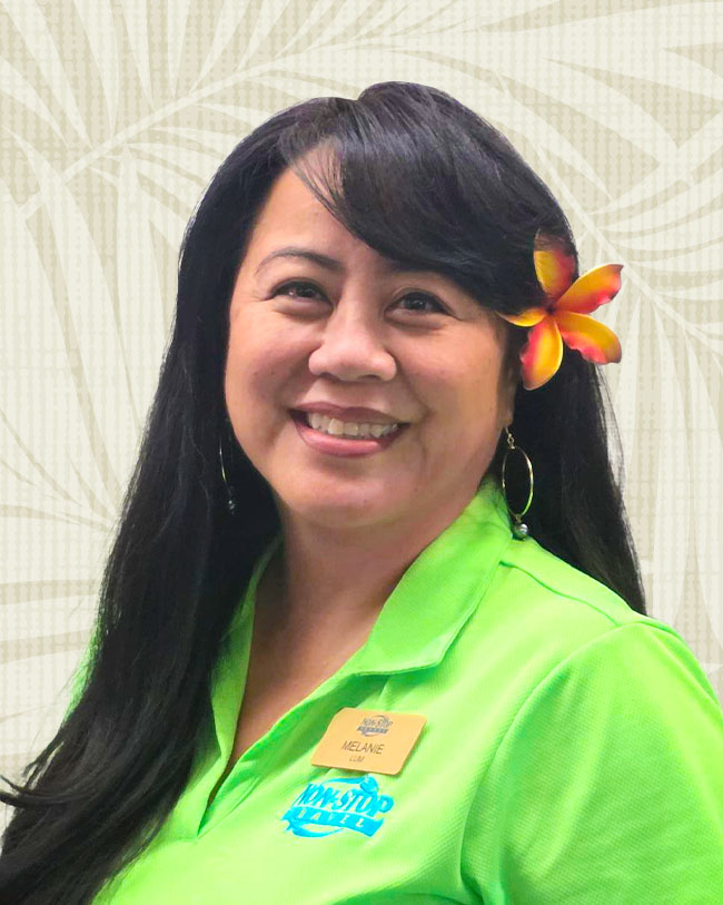 Non-Stop Travel Tour Manager Melanie “Mele” Lum