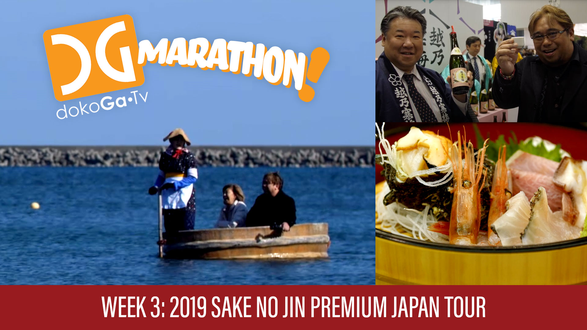 Doko Ga TV Marathon Week 3 Niigata and Sado Island!