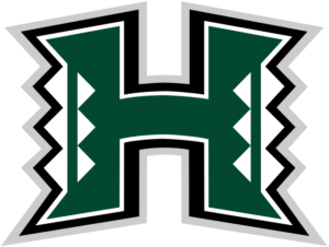 University of Hawaii Rainbow Warrior Sports Logo