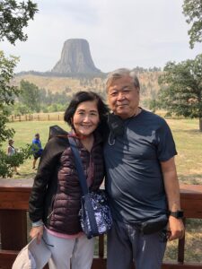 Susan and Jon at Devil’s Tower