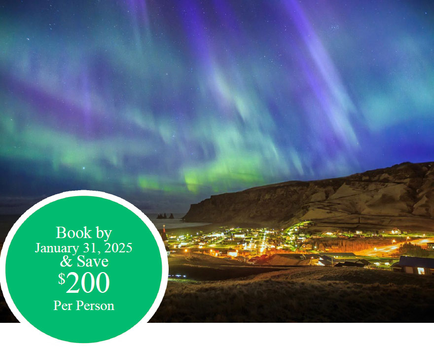 2026 Iceland Magical Northern Lights NonStop Travel Voted Honolulu