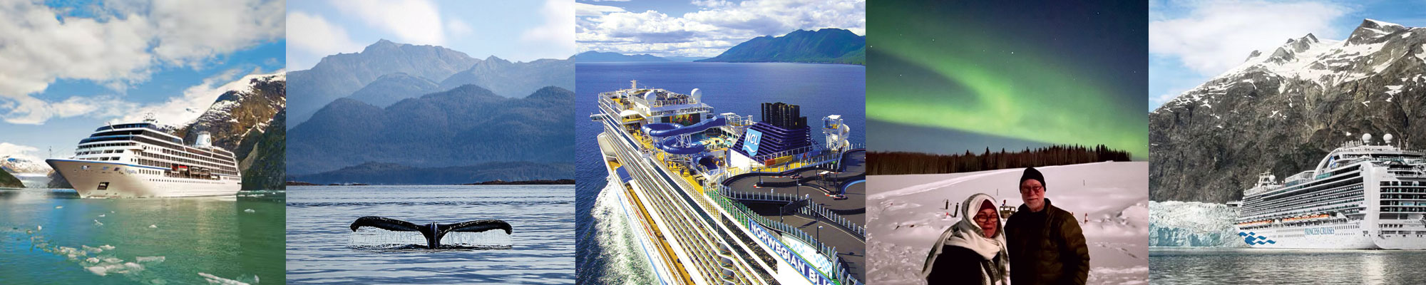 AlaskaCruise-Collage Images from Alaska Cruise adventures.