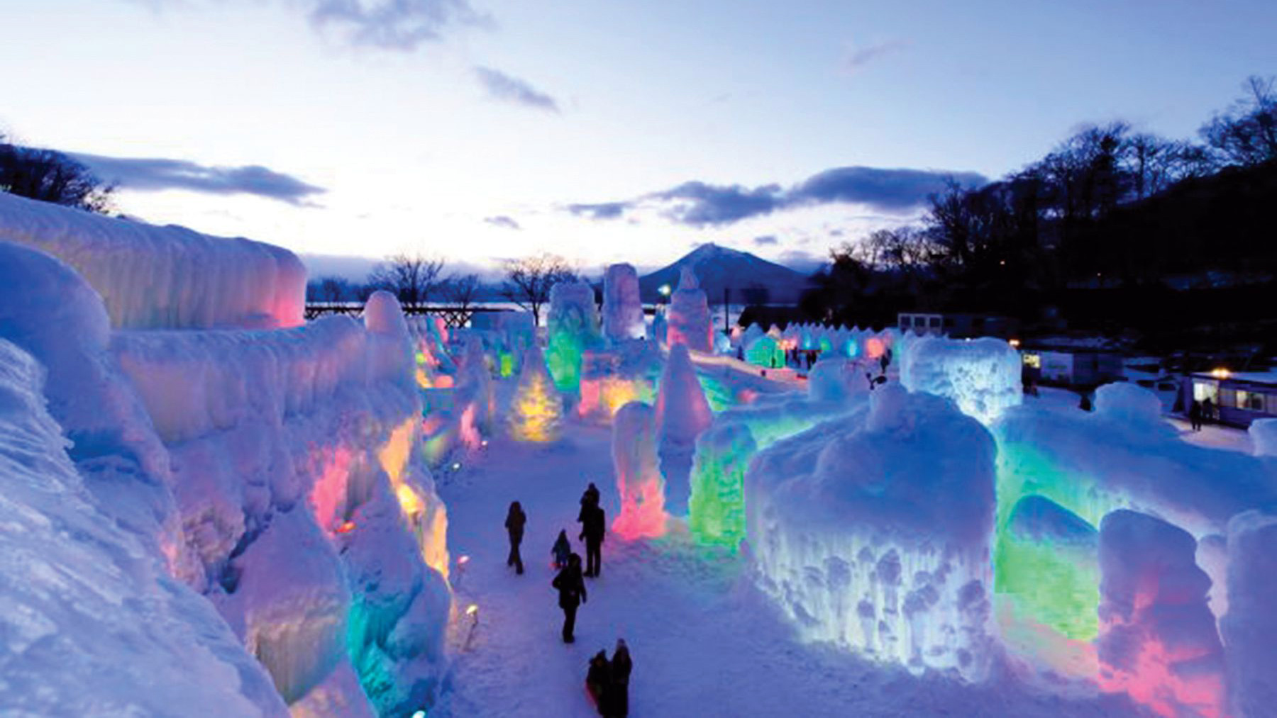 Lake Shikotsu, Hokkaido Snow Festival
