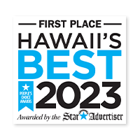 2023-StarAdvertiser-HawaiisBest-AwardsLogo 2023 Star Advertiser's Hawaii's Best: First Place, Travel Agency Category