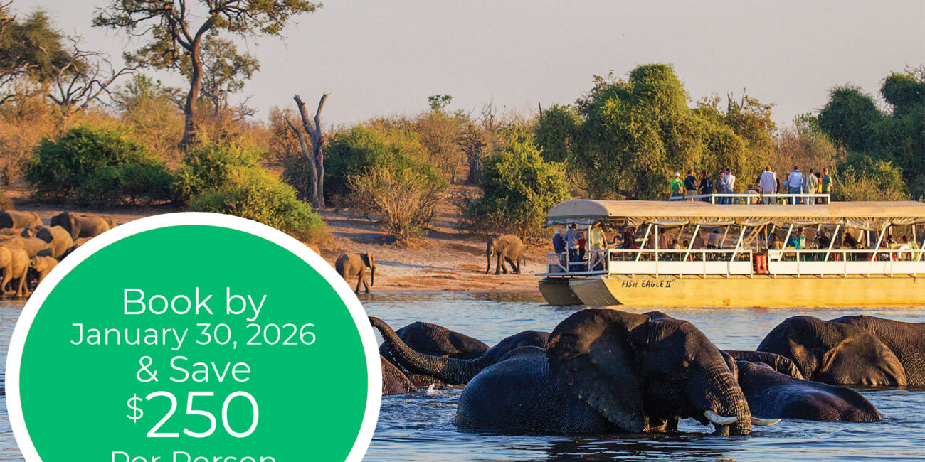 2026 Wilderness of Southern Africa: Safari by Land & Water Tour #3