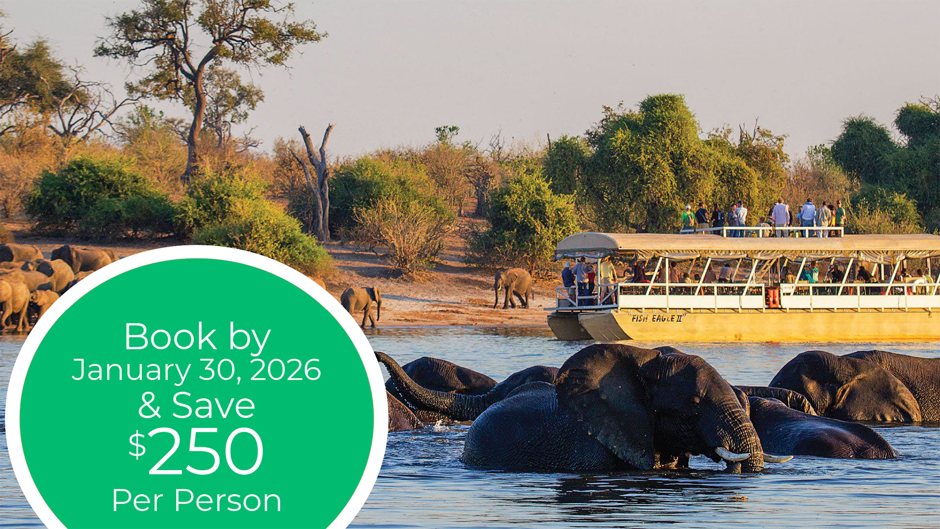 2026 Wilderness of Southern Africa: Safari by Land & Water Tour #3