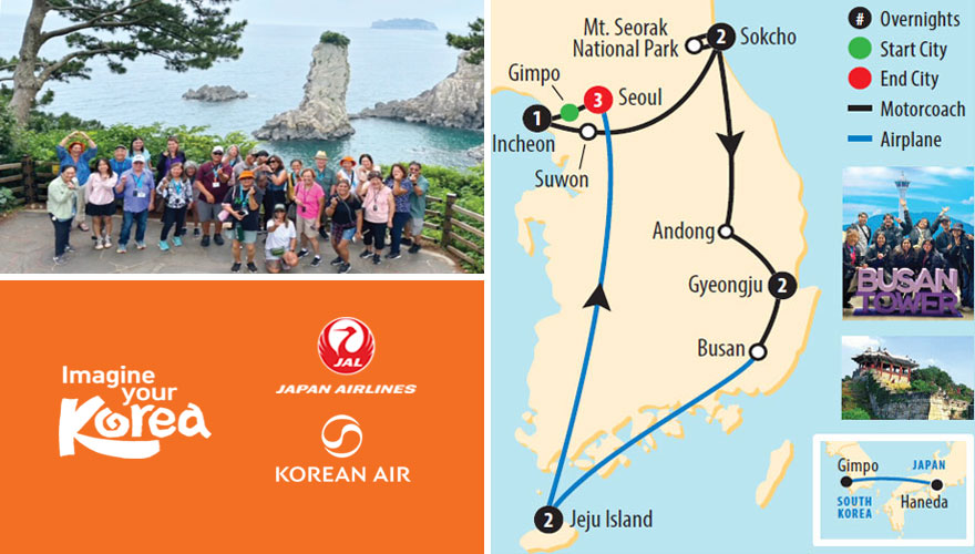 2026 Discover Korea Land Tour – Japan Airlines