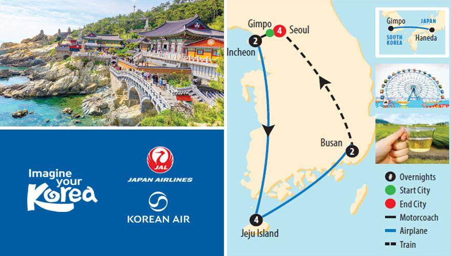 2026 Ultimate Korea Getaway Land Tour – Japan Airlines