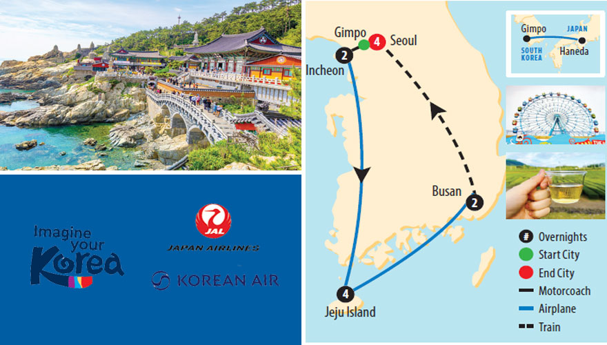 2026 Ultimate Korea Getaway Land Tour - Japan Airlines