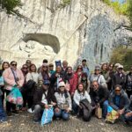 2025 Heart of Europe Tour with Oktoberfest, photo of the group at Nuremberg Castle, Germany.