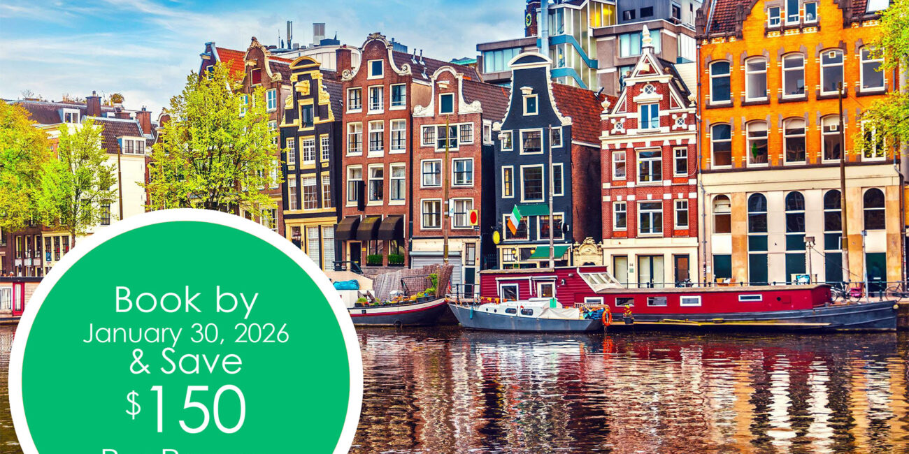 2027 A Journey through the Netherlands, Belgium & France Tour