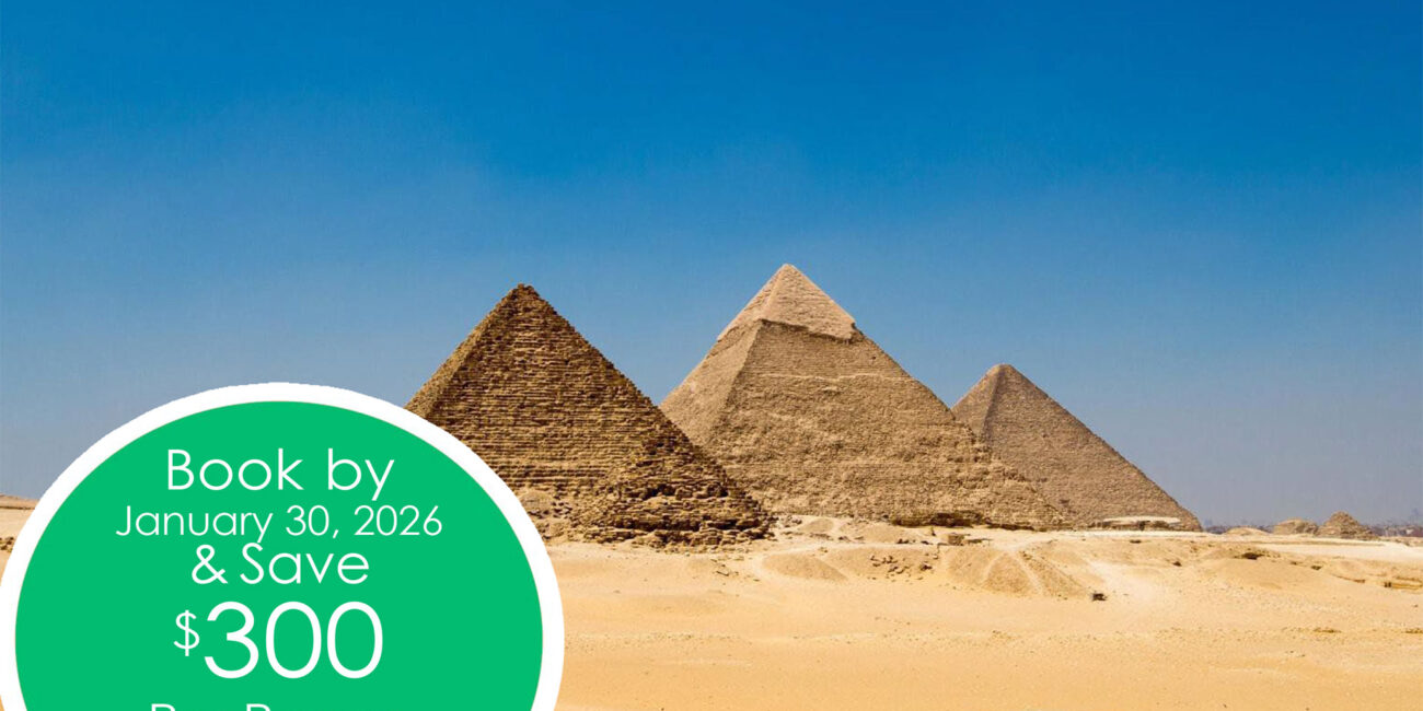 2027 Journey Through Egypt & Jordan