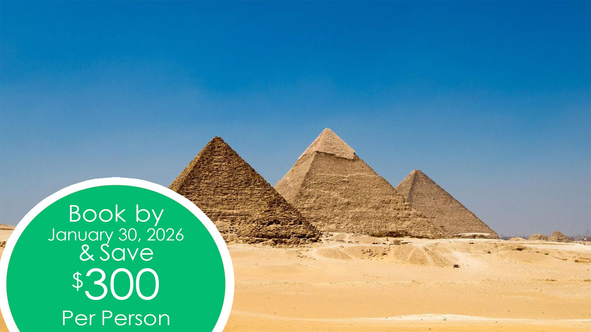 2027 Journey Through Egypt & Jordan