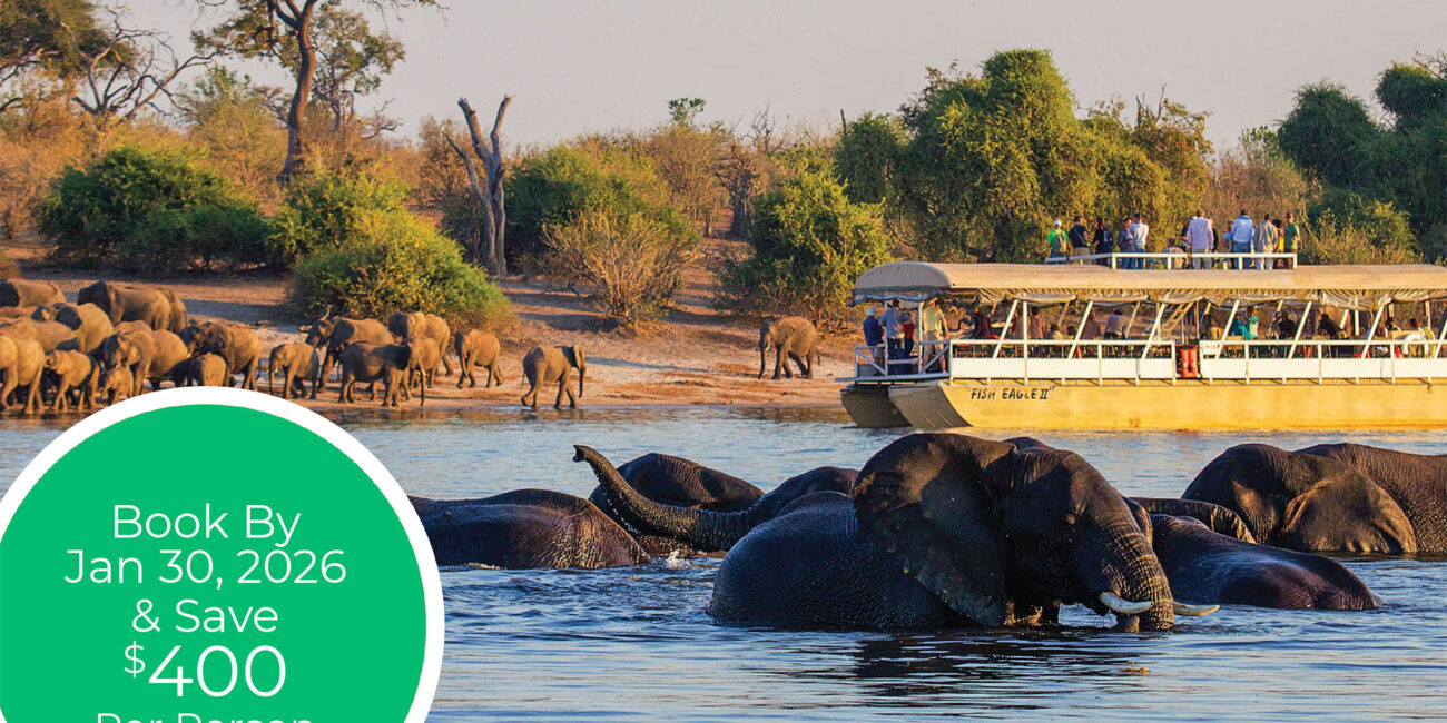 2027 Wilderness of Southern Africa: Safari by Land & Water