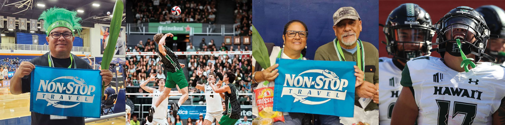 UHSports-Header-Collage University of Hawaii Rainbows Land Tours from Honolulu.