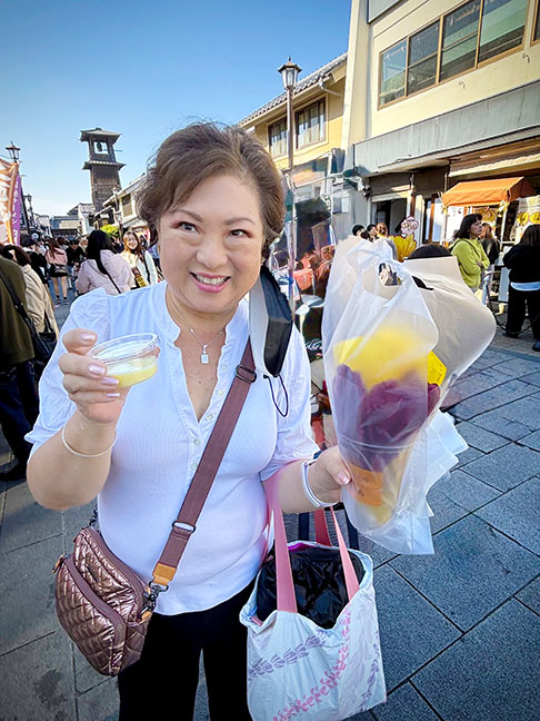 Esther Tokihiro in Japan