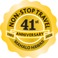 Non-Stop Travel 41st Anniversary Seal
