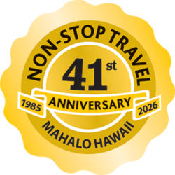 NST-41stAnnivSeal Non-Stop Travel 41st Anniversary Seal