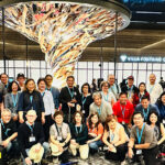 2025 Fall Grand Hokkaido Plus Shopping Tour group photo at the Villa Fontaine Hotel in Haneda, Japan.