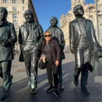 2026 Heart of the British Isles Tour at the Beatles statue in Liverpool, England.
