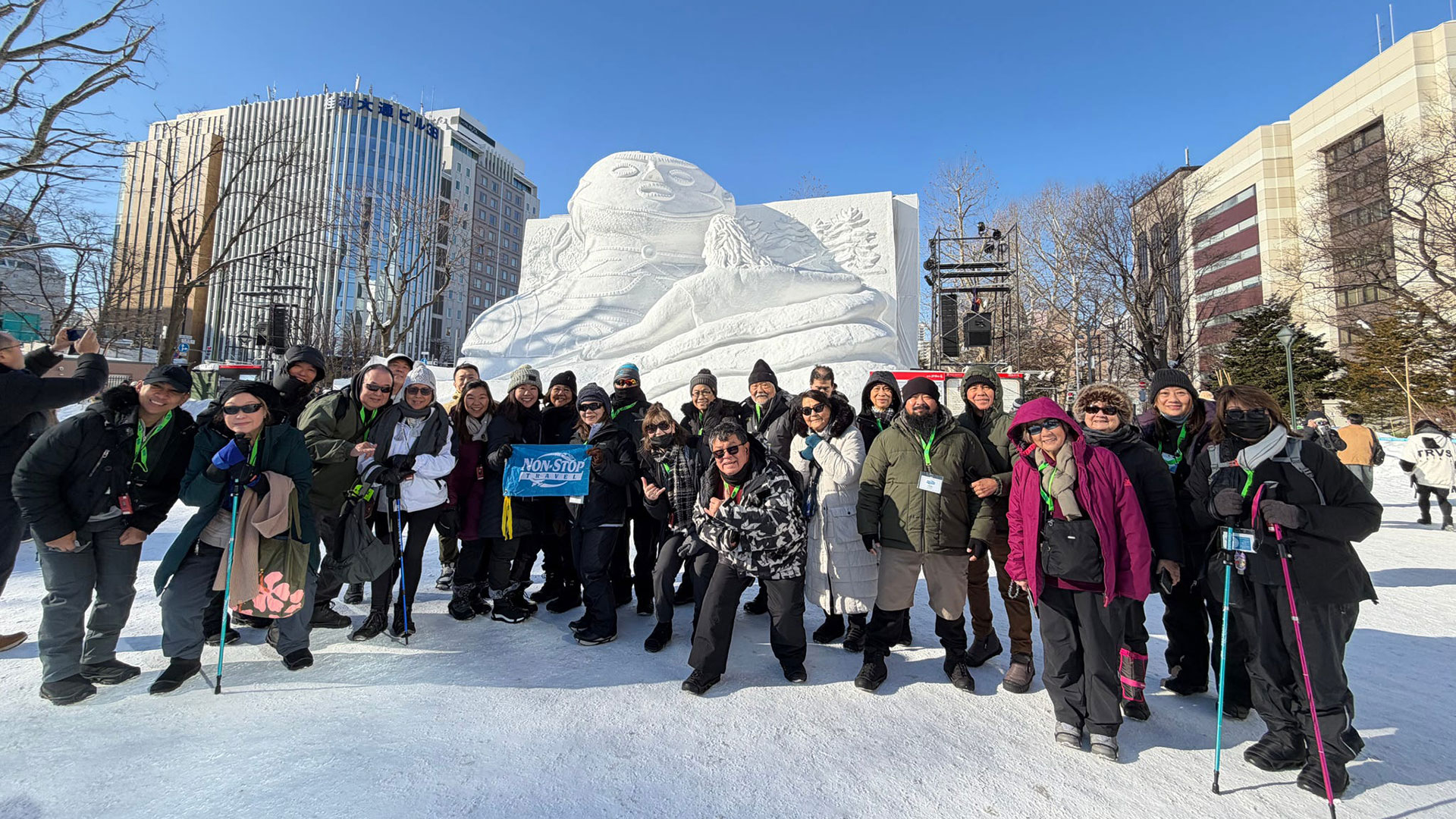 2026 Hokkaido Snow Festivals Tour #2 at the Sapporo Snow Festival in Hokkaido, Japan.