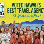 Non-Stop Travel Voted Hawaiis Best Travel Agency for 13 Years in a Row!