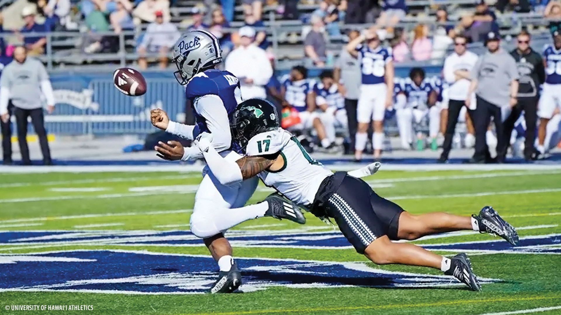16x9-UHFootball-vsUNR University of Hawaii football versus University of Nevada Wolfpack